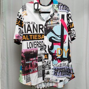 Shein City Boy Button Down